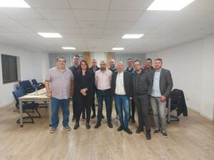 Sales team training with Schouten România